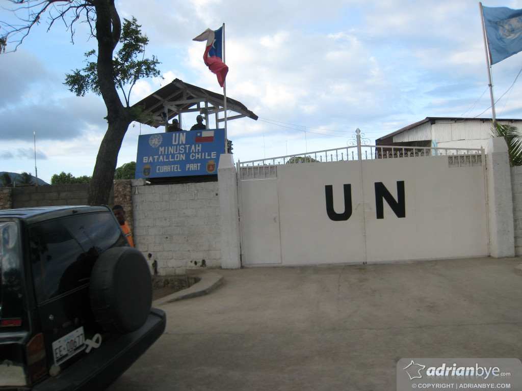 The Chilean UN military base
